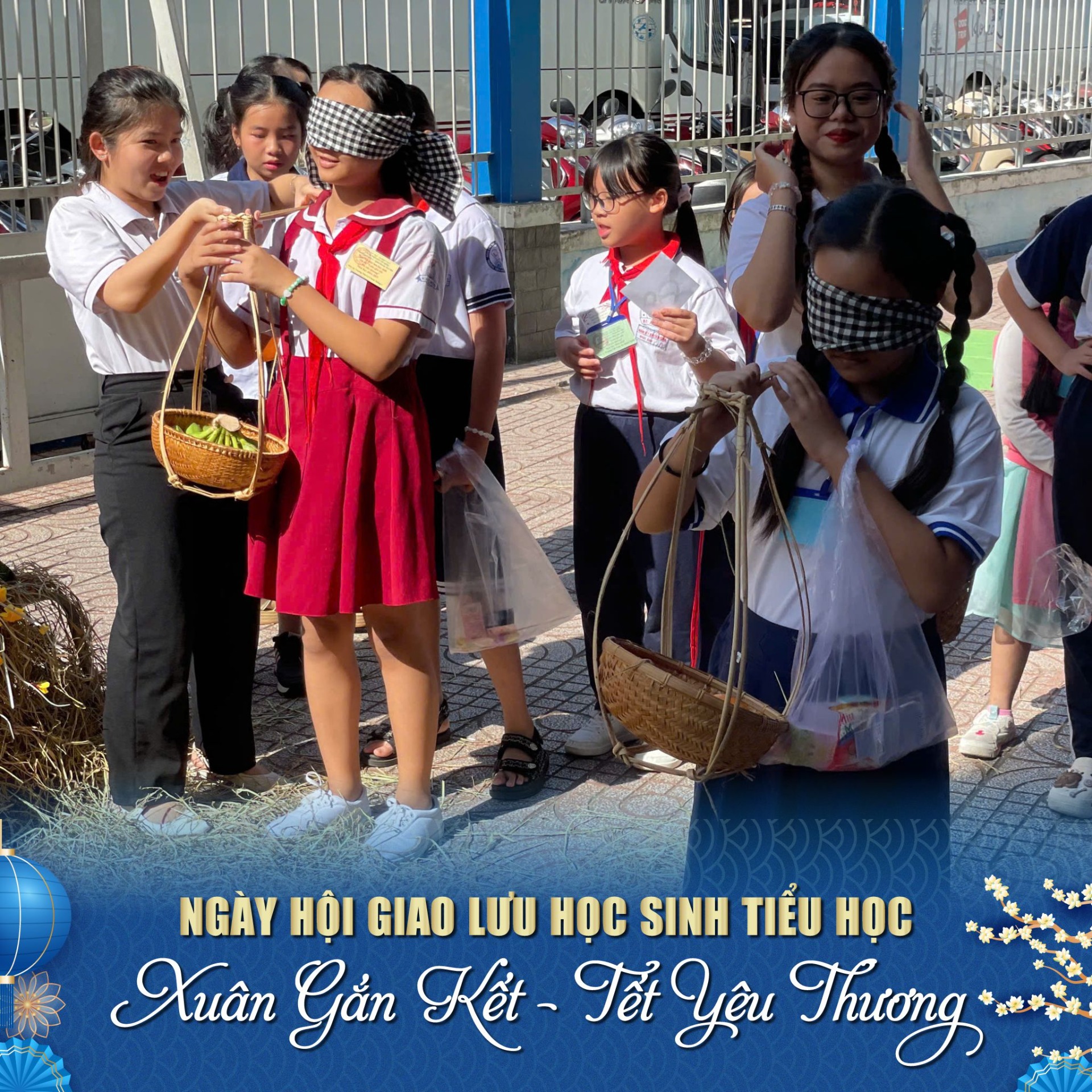 gian hàng trò chơi “ĐI CHỢ TẾT” của Nhà NQH Skill