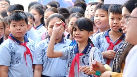 Hội Xuân Trường Tiểu học Tô Vĩnh Diện