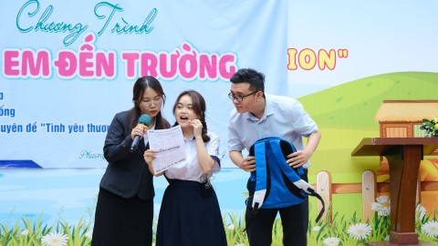 Chương trình: CÙNG EM ĐẾN TRƯỜNG tại trường Tiểu học Lam Sơn