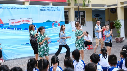 Chuyên đề: PHÒNG CHỐNG ĐUỐI NƯỚC tại trường Tiểu học Bình Tiên