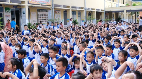 Chuyên đề: PHÒNG CHỐNG ĐUỐI NƯỚC tại trường Tiểu học Bình Tiên