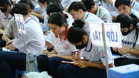 Chuyên đề: ĐỘNG LỰC ĐỂ ĐẠT ĐƯỢC MỤC TIÊU TRONG HỌC TẬP VÀ CUỘC SỐNG tại Trung tâm GDNN - GDTX quận Tân Phú