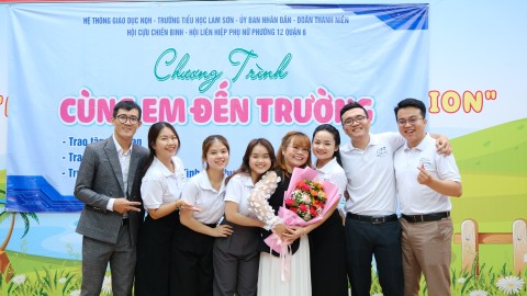 Chương trình: CÙNG EM ĐẾN TRƯỜNG tại trường Tiểu học Lam Sơn