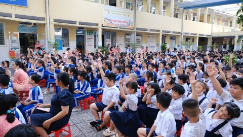 Chuyên đề: PHÒNG CHỐNG ĐUỐI NƯỚC tại trường Tiểu học Bình Tiên