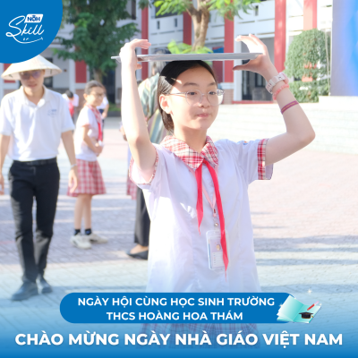 CHÀO MỪNG NGÀY NHÀ GIÁO VIỆT NAM TRƯỜNG THCS HOÀNG HOA THÁM
