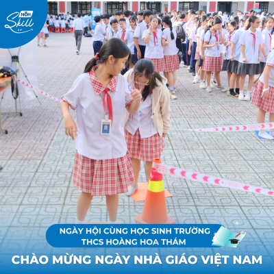 CHÀO MỪNG NGÀY NHÀ GIÁO VIỆT NAM TRƯỜNG THCS HOÀNG HOA THÁM