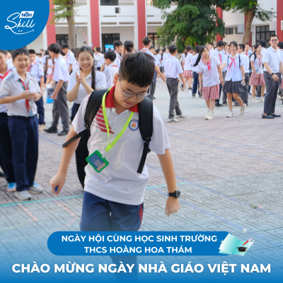 CHÀO MỪNG NGÀY NHÀ GIÁO VIỆT NAM TRƯỜNG THCS HOÀNG HOA THÁM