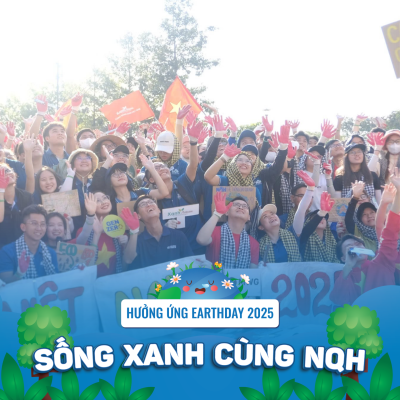 EARTH DAY 2025 – “SỐNG XANH CÙNG NQH”