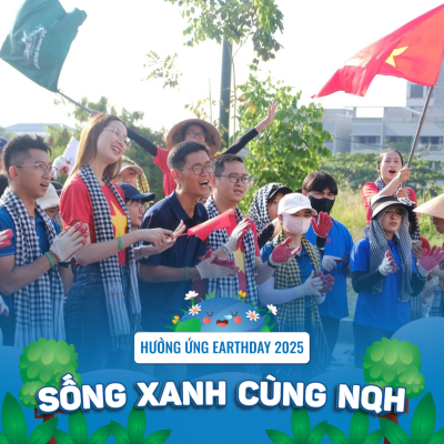 EARTH DAY 2025 – “SỐNG XANH CÙNG NQH”